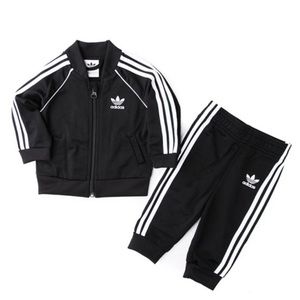 adidas Superstar Track Suit - Baby - Black - 3-6M